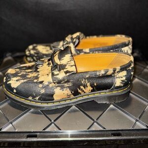 Dr. Martens Black and Tan Loafers